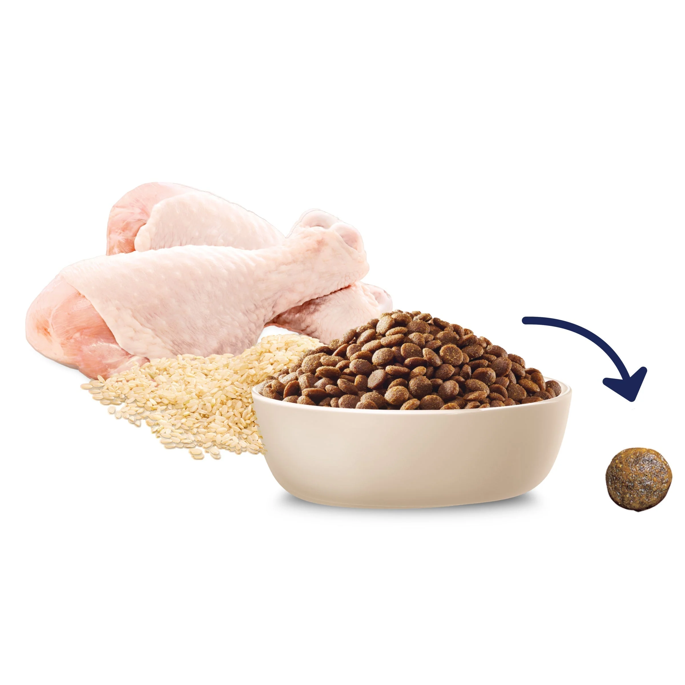 Advance Chicken and Rice Medium Breed Puppy Dry Food 3kg - Image 3