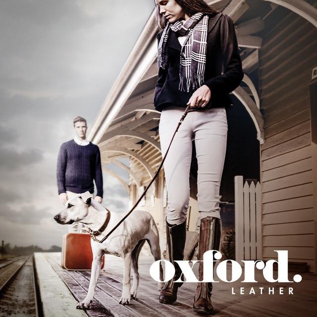 EzyDog Oxford Leather Dog Collar Brown Large - Image 4