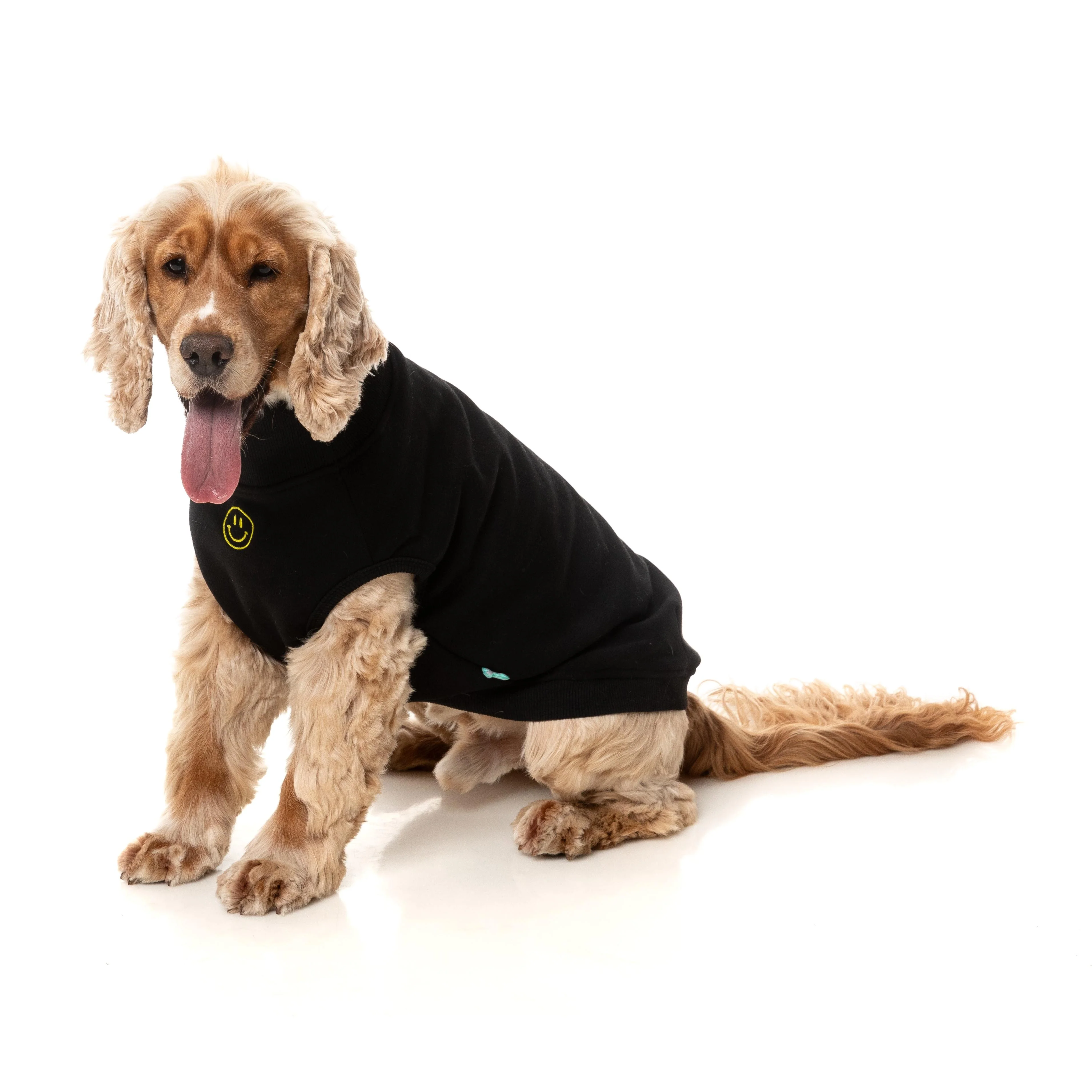 FuzzYard Dog Apparel Smiley Sweater Black Size 6 ^+^ - Image 7