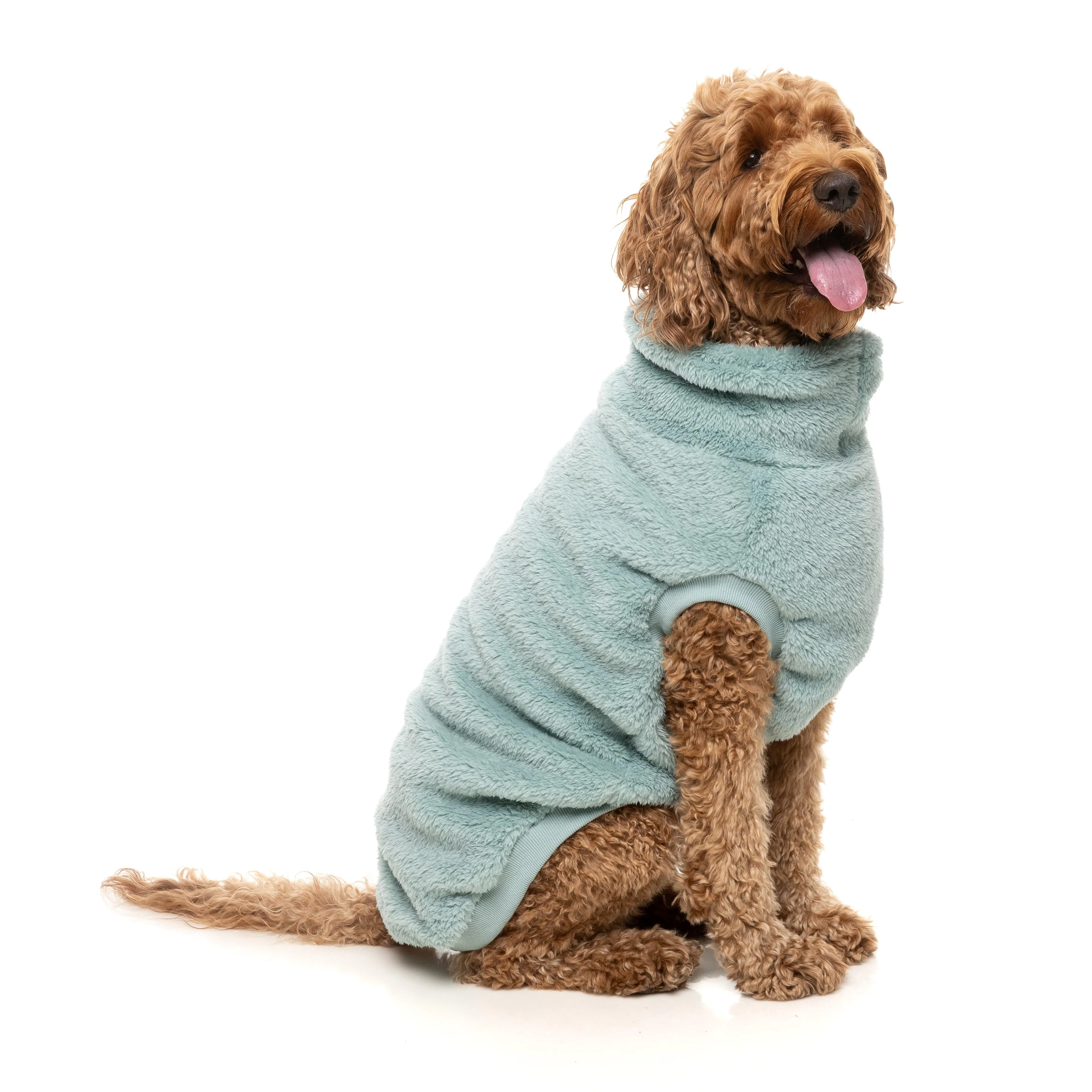 FuzzYard Dog Apparel Turtle Teddy 25 Sweater Arctic Blue Size 7 ^+^ - Image 7