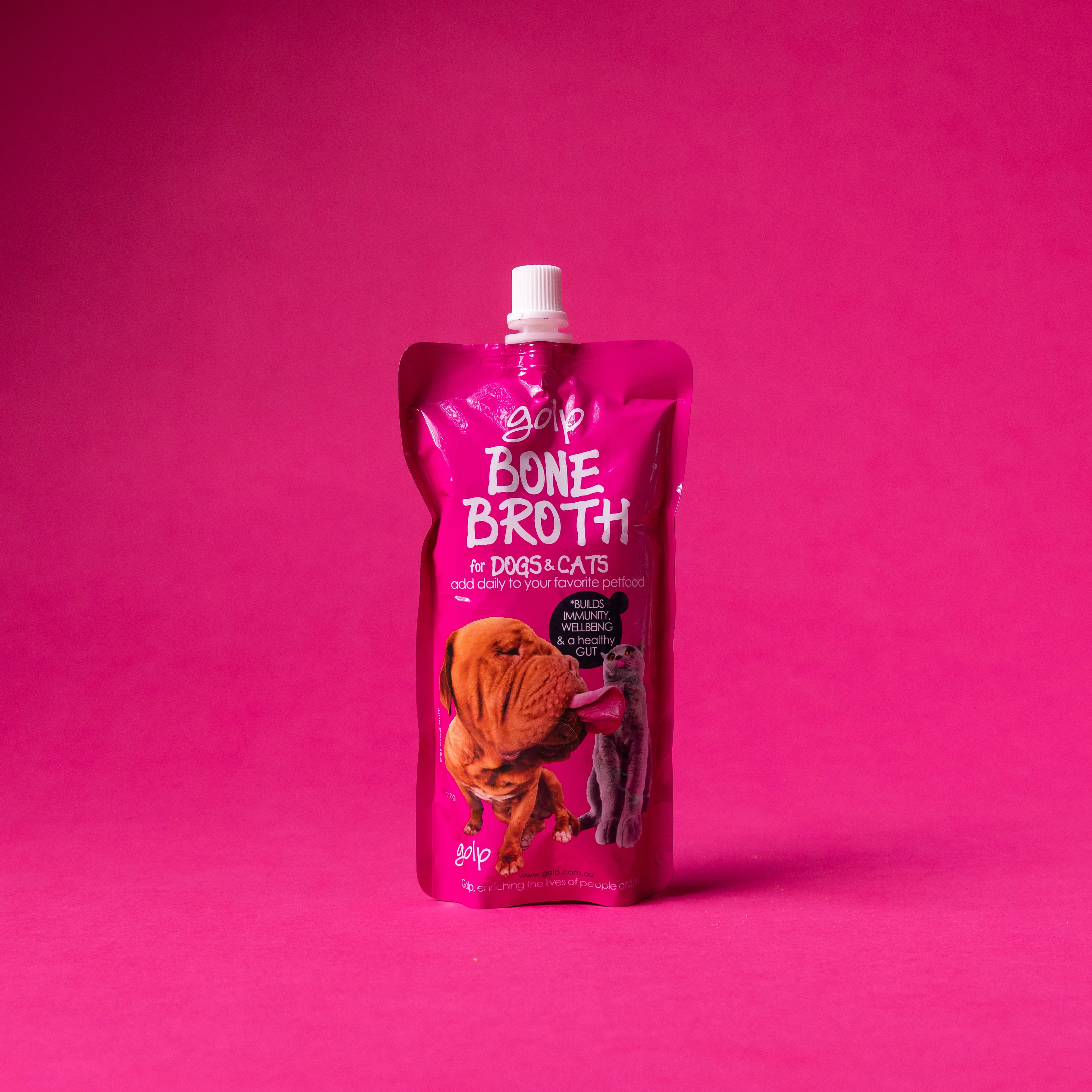 Golp Chicken Bone Broth for Dogs and Cats 250g - Image 5