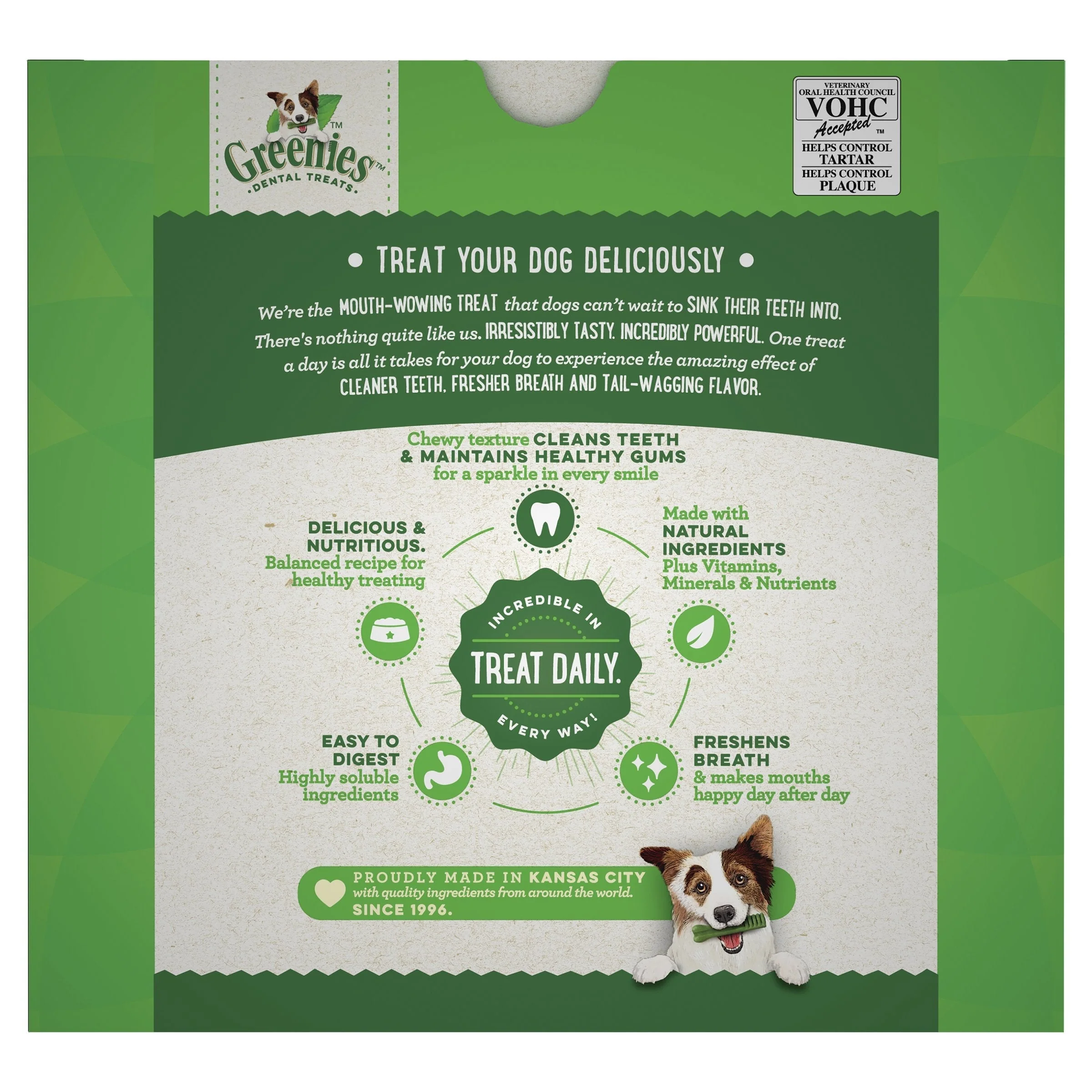 Greenies Dog Original Dental Treats for Regular Dogs Value Pack 1kg - Image 3