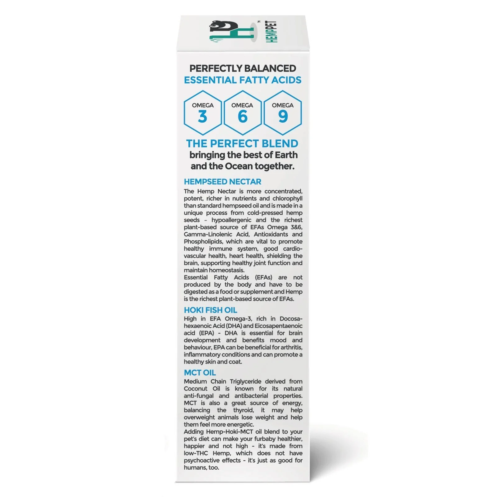 HempPet Hemp Oil Blend Supplement for Dogs 100ml - Image 3