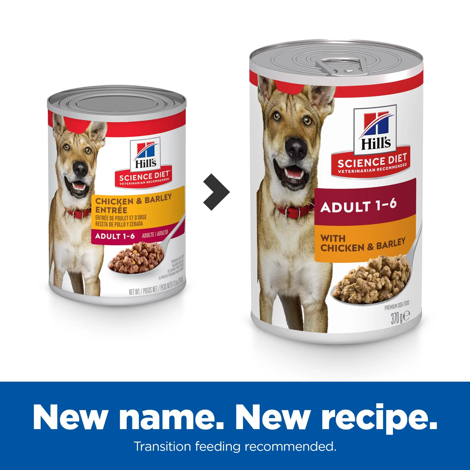 Hills Science Diet Adult Chicken and Barley Canned Dog Food 370g x 12 - Image 4