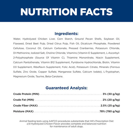 Hills Prescription Diet Dog z/d Skin/Food Sensitivities Original Wet Food 370g x 12 - Image 9