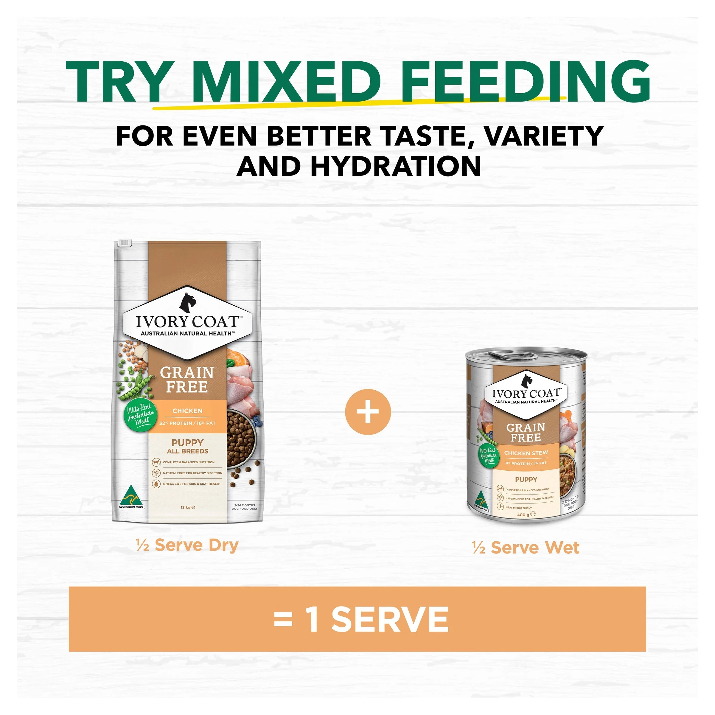 Ivory Coat Grain Free Chicken Puppy Dry Food 13kg - Image 6