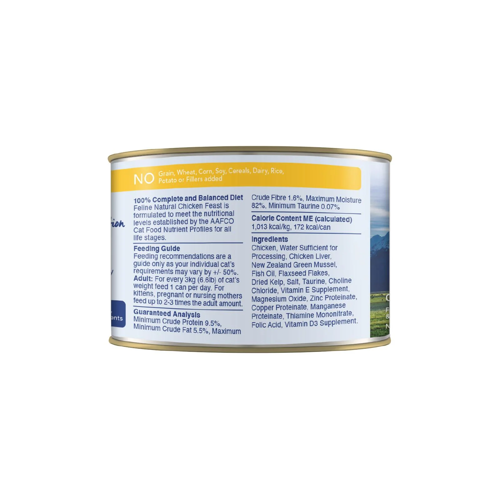 K9 Natural Chicken Feast Wet Dog Food 170g x 12 - Image 3