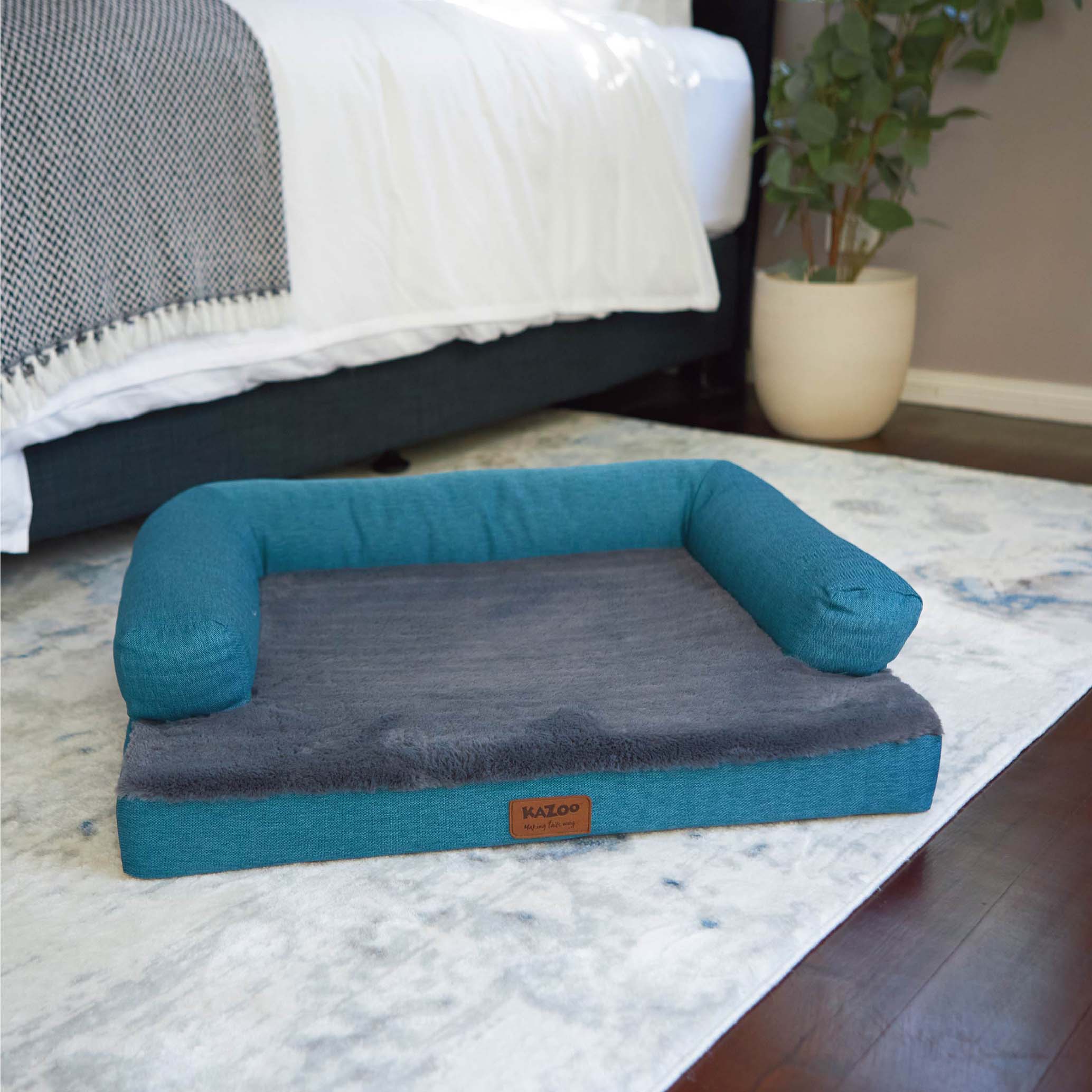 Kazoo Boudoir Medium Teal Dog Bed - Image 7