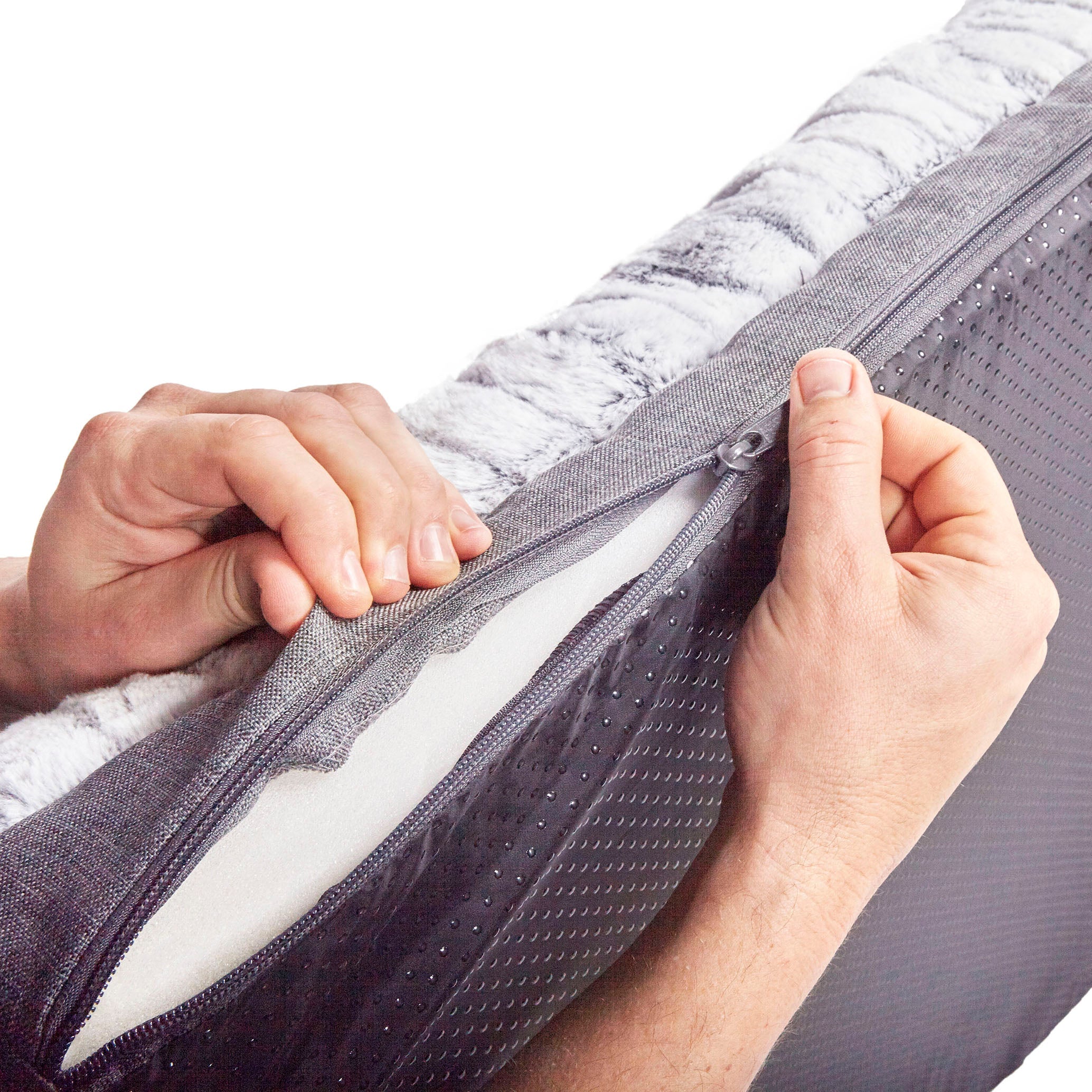 Kazoo Cloud Comfort Medium Grey Dog Bed - Image 7