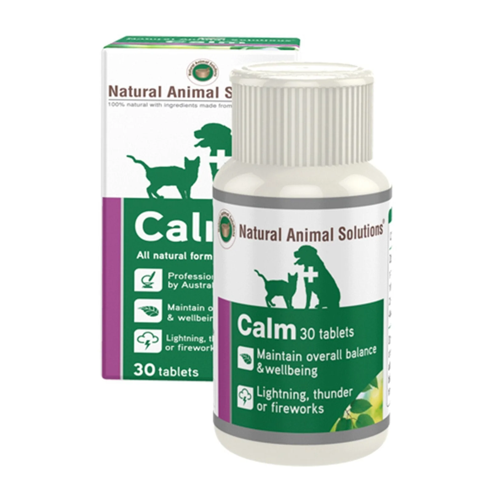 Natural Animal Solutions Calm for Dogs and Cats 30 Pack - Image 3
