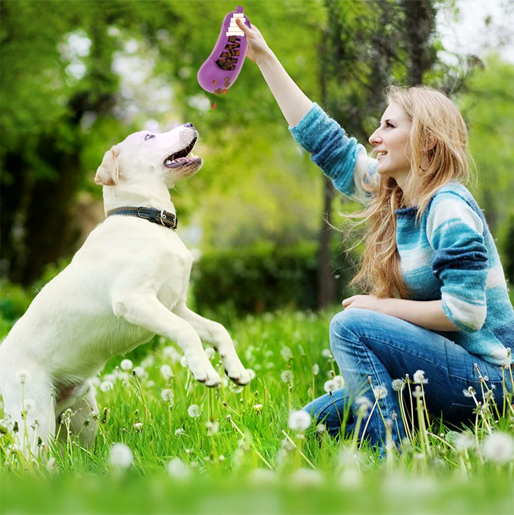 Petopia Tough Stuffed Eggplant Large Rubber Dog Toy - Image 7