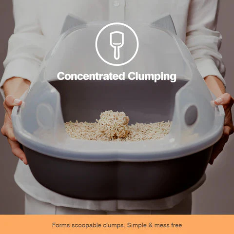Rufus & Coco Wee Kitty Corn Clumping Cat Litter 9kg - Image 4