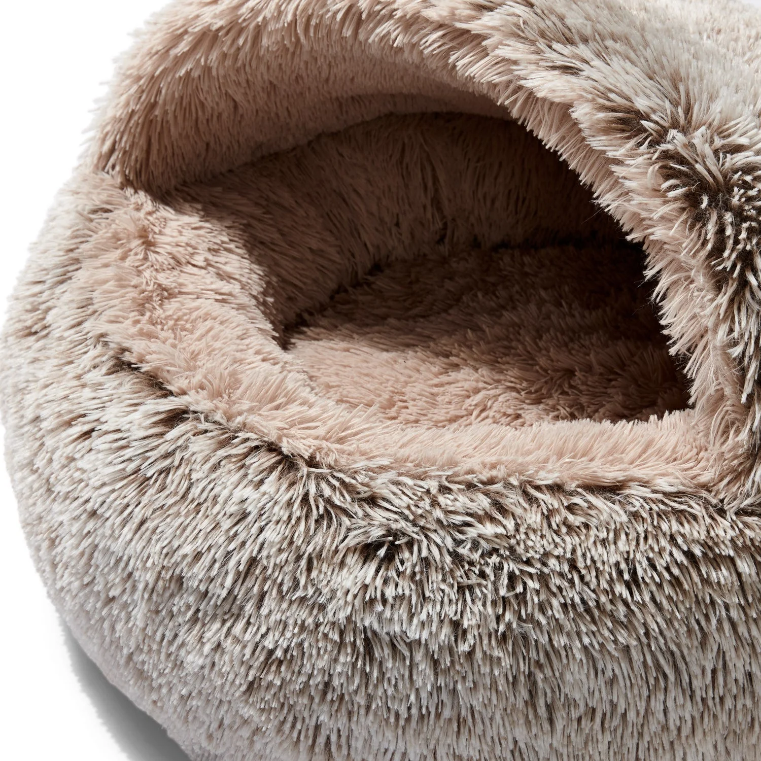 Snooza Hooded Cuddler Soothing and Calming Mink Dog Bed Medium - Image 3