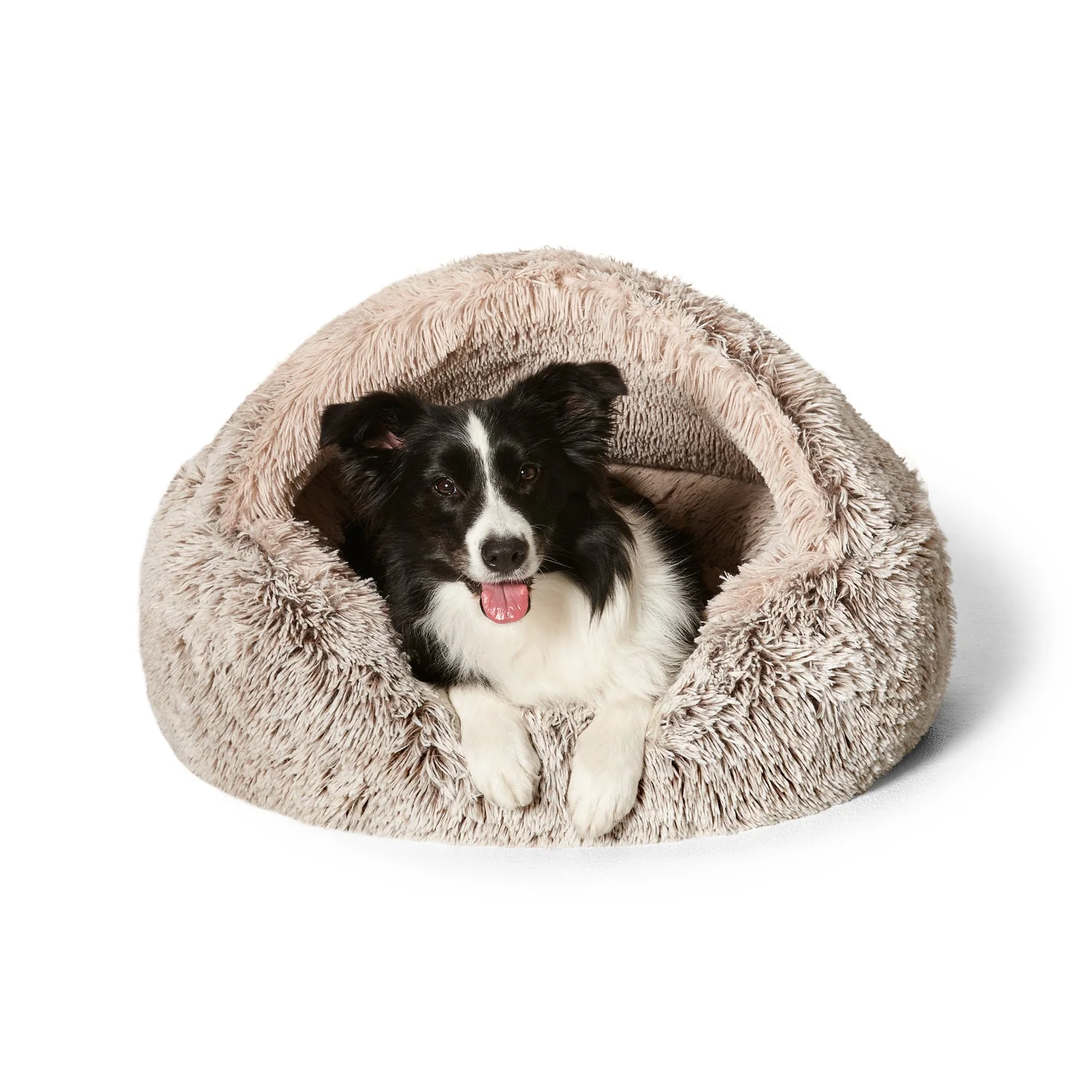Snooza Hooded Cuddler Soothing and Calming Mink Dog Bed Medium - Image 5