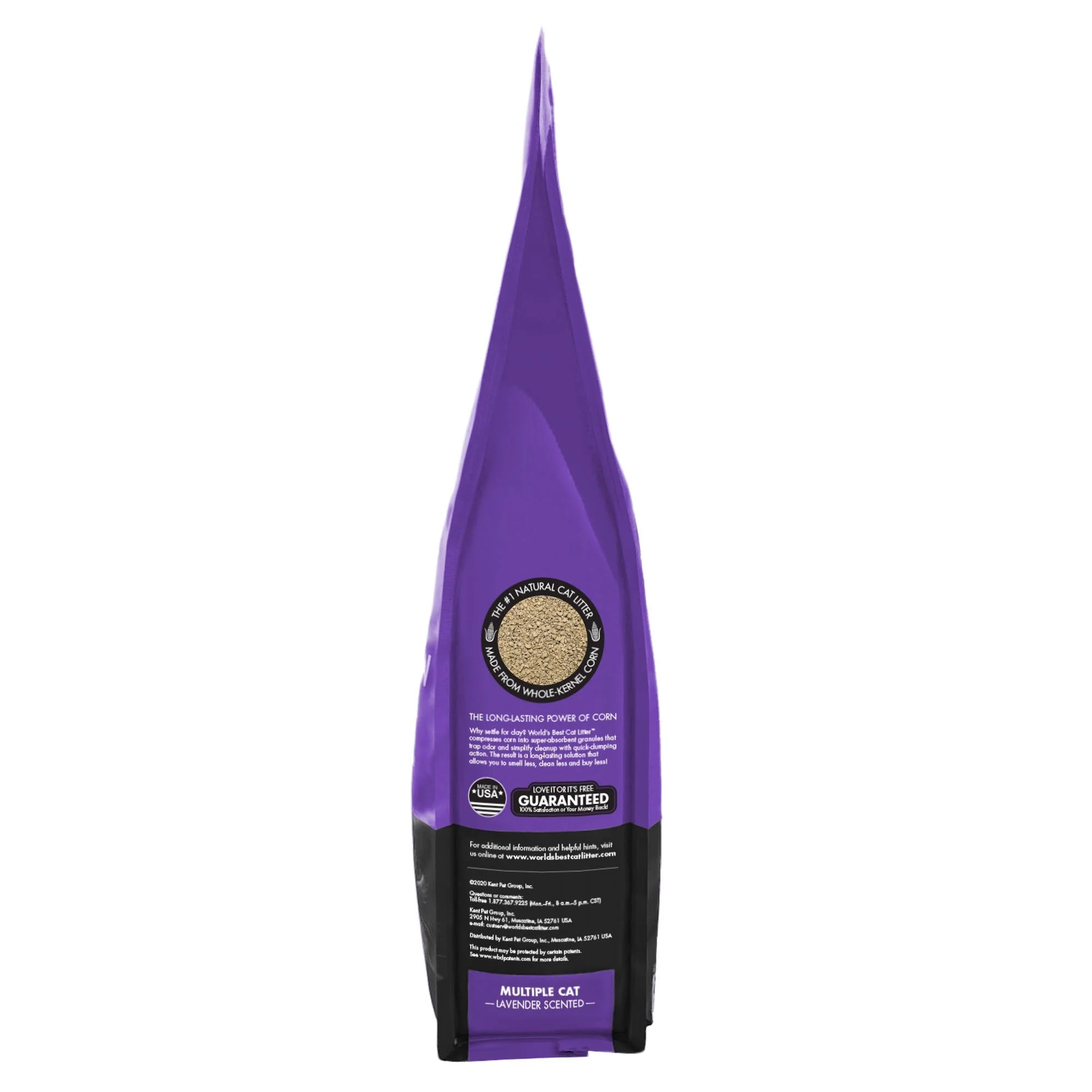 Worlds Best Lavender Scented Clumping Cat Litter 12.7kg - Image 4